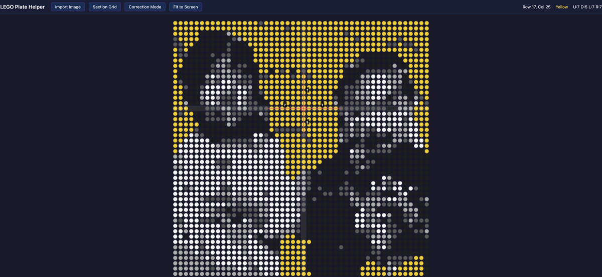 Mosaic grid loaded